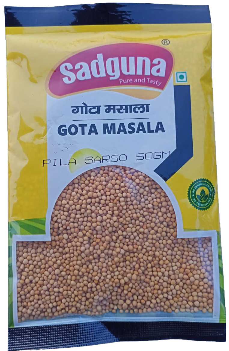 Sadguna Yellow Mustard Seed Pouch
